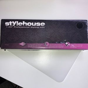 Stylehouse 1.25” Professional Styling Iron - Black